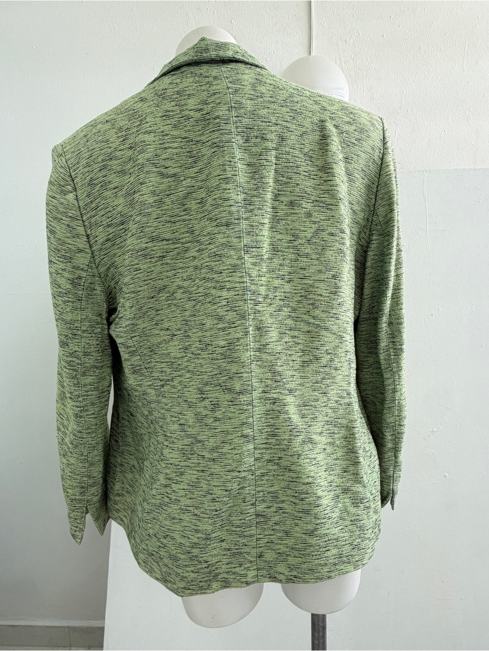 NEW Kasper Jacket SILK Blazer jacket green one Button Career Workwear PLUS SZ 18 - Picture 4 of 7